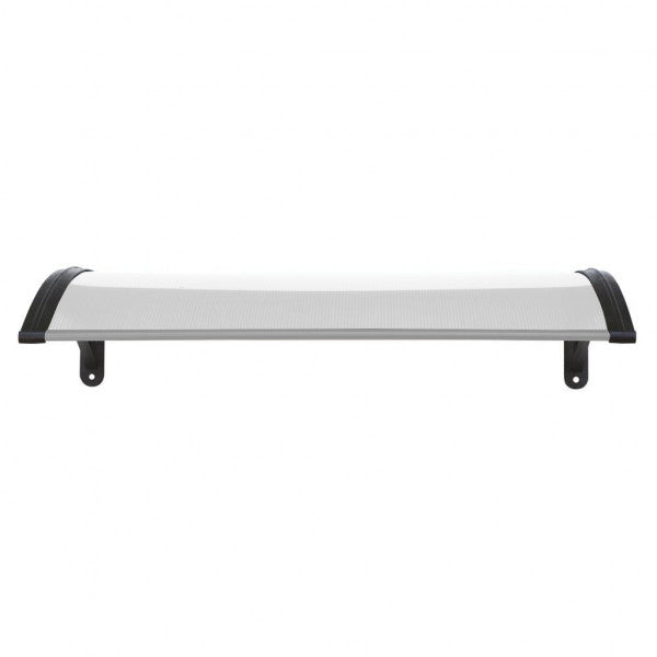 Pensilina tettoia per esterni 60x100 cm in policarbonato alveolare modulabile