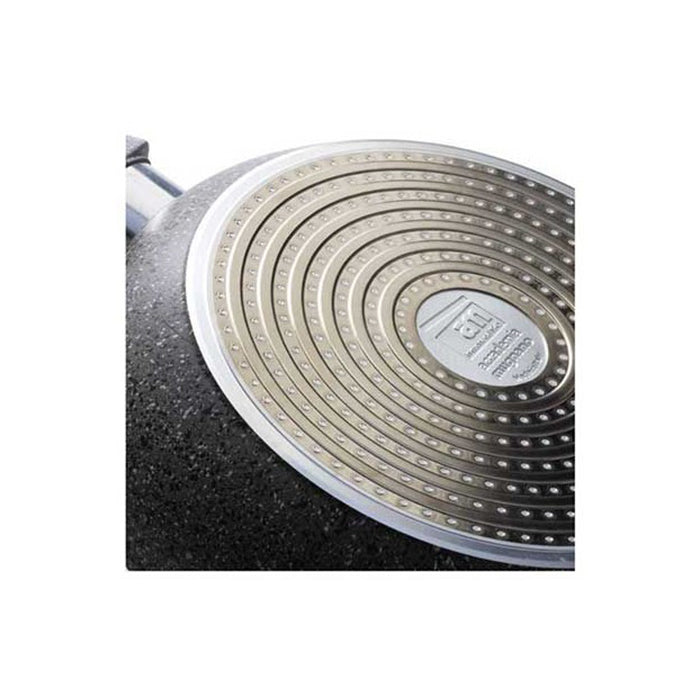 Padella antiaderente con coperchio in vetro 28 cm Cuore di Pietra