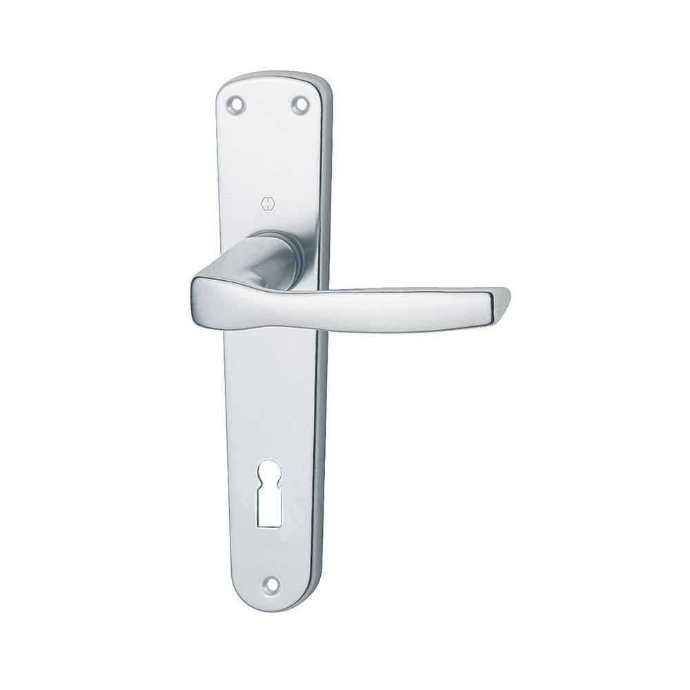 Maniglia porte interne Hoppe Milano con placca interasse 90 mm