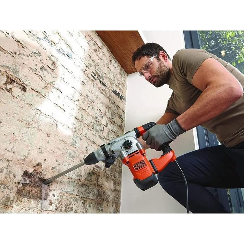 Martello tassellatore e demolitore SDS 1250W Black + Decker