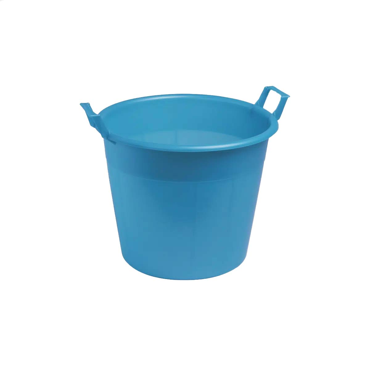 Mastello plastica con manici 50 litri azzurro