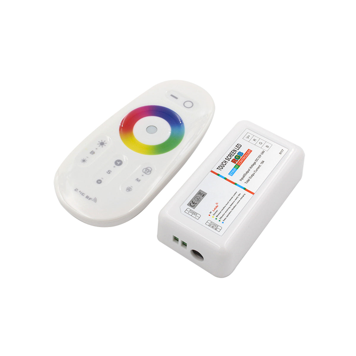 Controller RGB a radiofrequenza 2,4 GHz con telecomando
