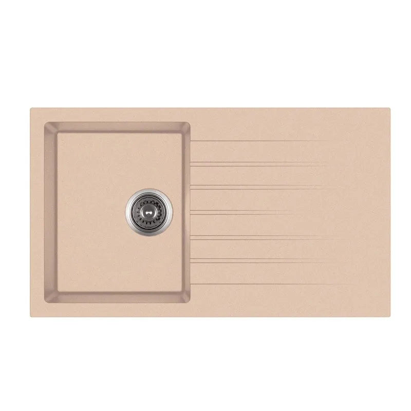 Lavello pietraplus in fragranite 86x50 cm con gocciolatoio reversibile