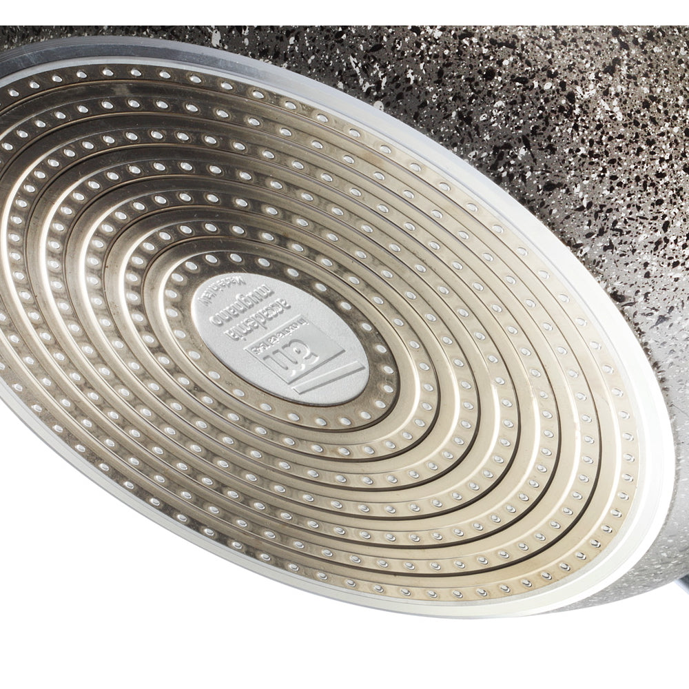 Padella antiaderente con coperchio in vetro 28 cm Cuore di Pietra
