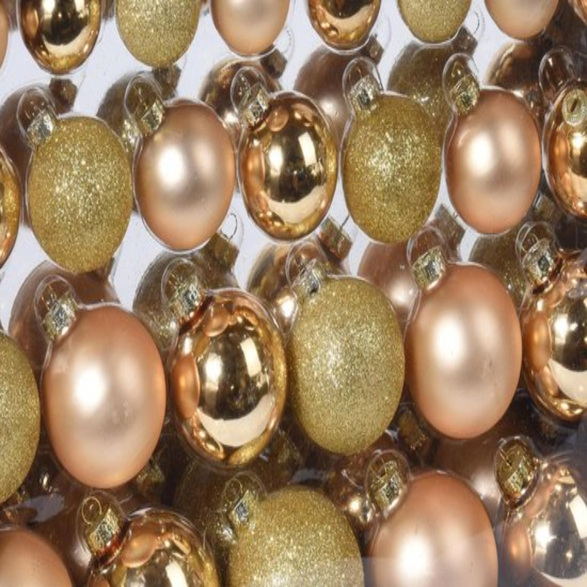 Palle di Natale per albero di Natale colore oro