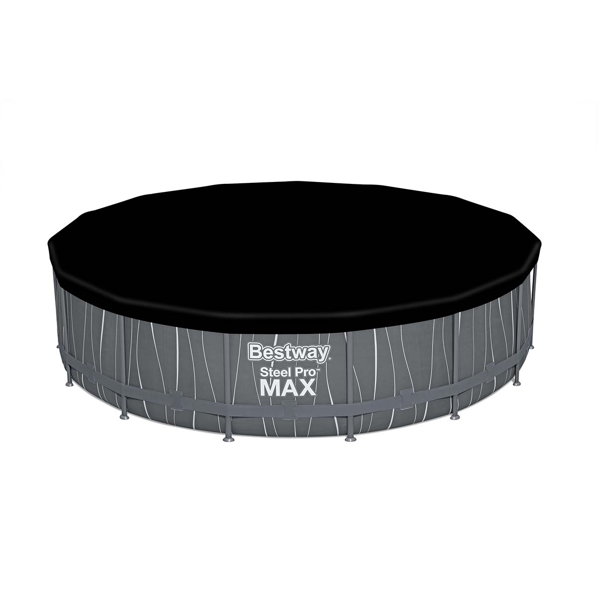 Piscina fuori terra tonda Steel Pro Max Bestway 561GD con accessori 457x107 cm