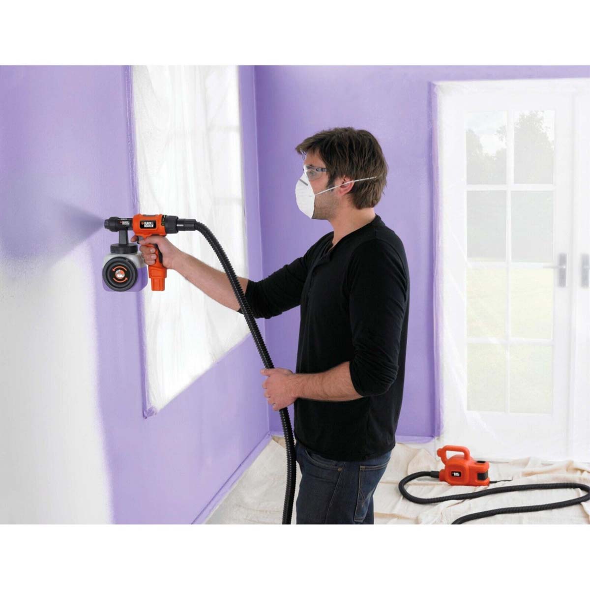 Pistola a spruzzo per verniciare HVLP400C Black&Decker