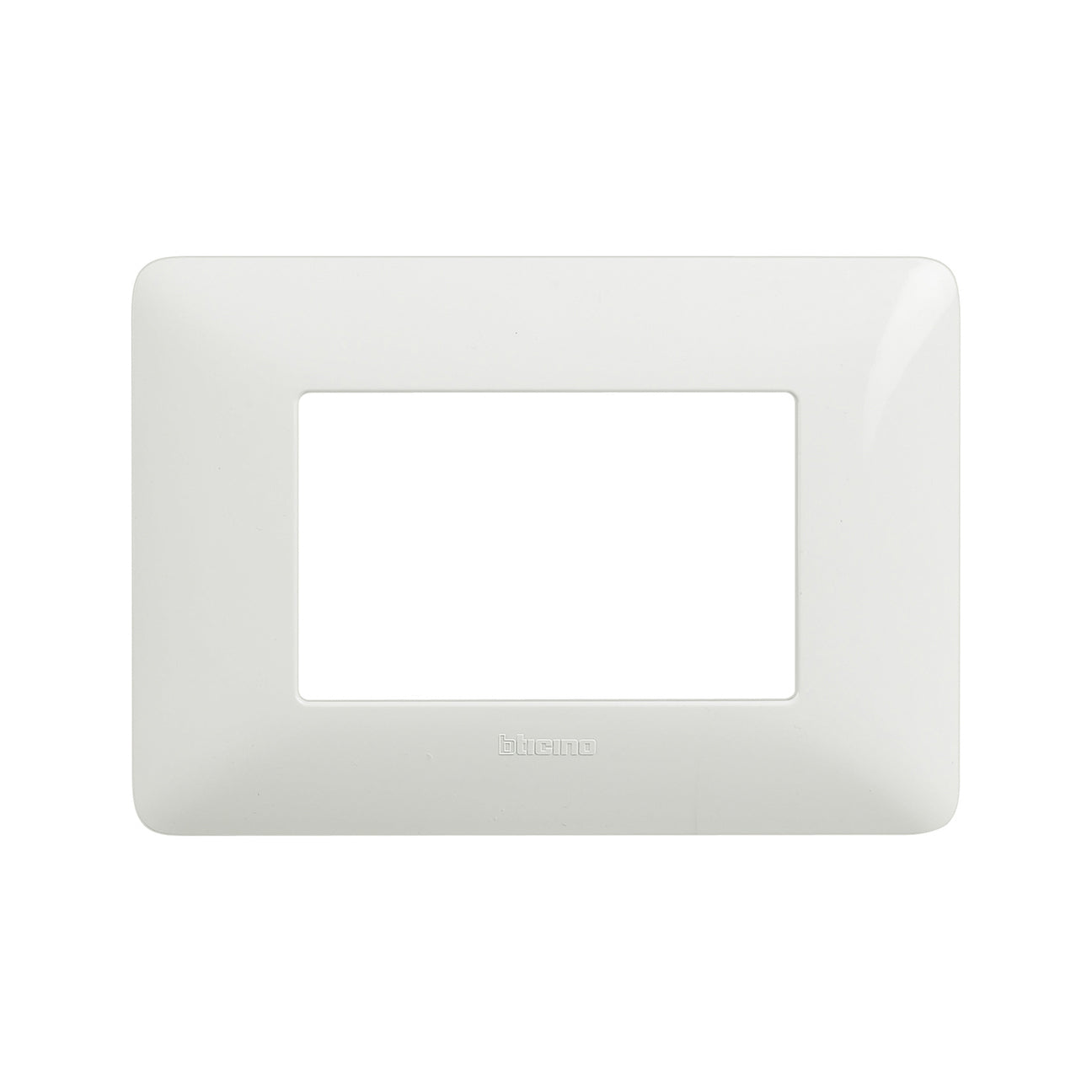 Placca 3 moduli Matix Bticino in tecnopolimero AM4803BBN bianco