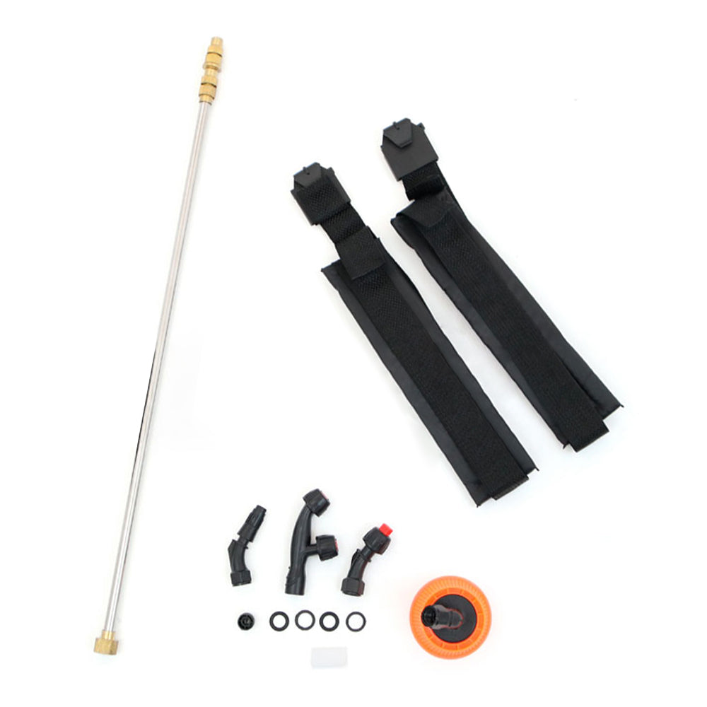 Pompa a spalla a batteria Hyundai 12 V 8 Ah serbatoio 16 litri