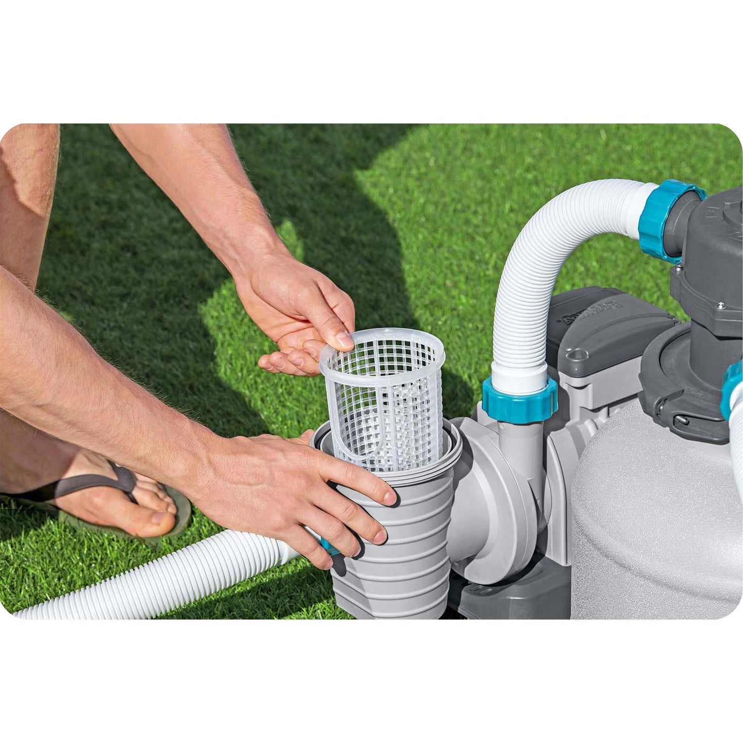 Pompa di filtraggio a sabbia per piscine Bestway 58499 8.327 L/h