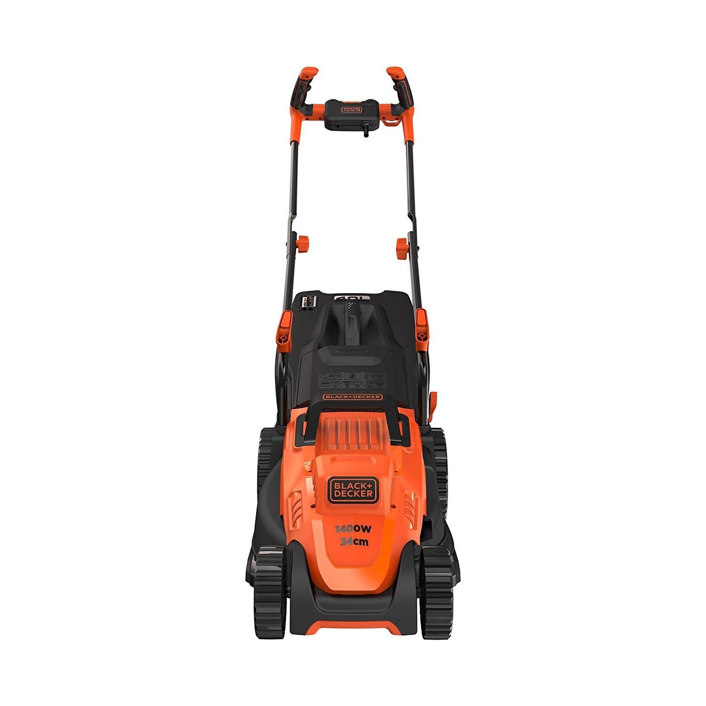 Rasaerba a filo Black+Decker 1400 W 34 cm impugnatura bike