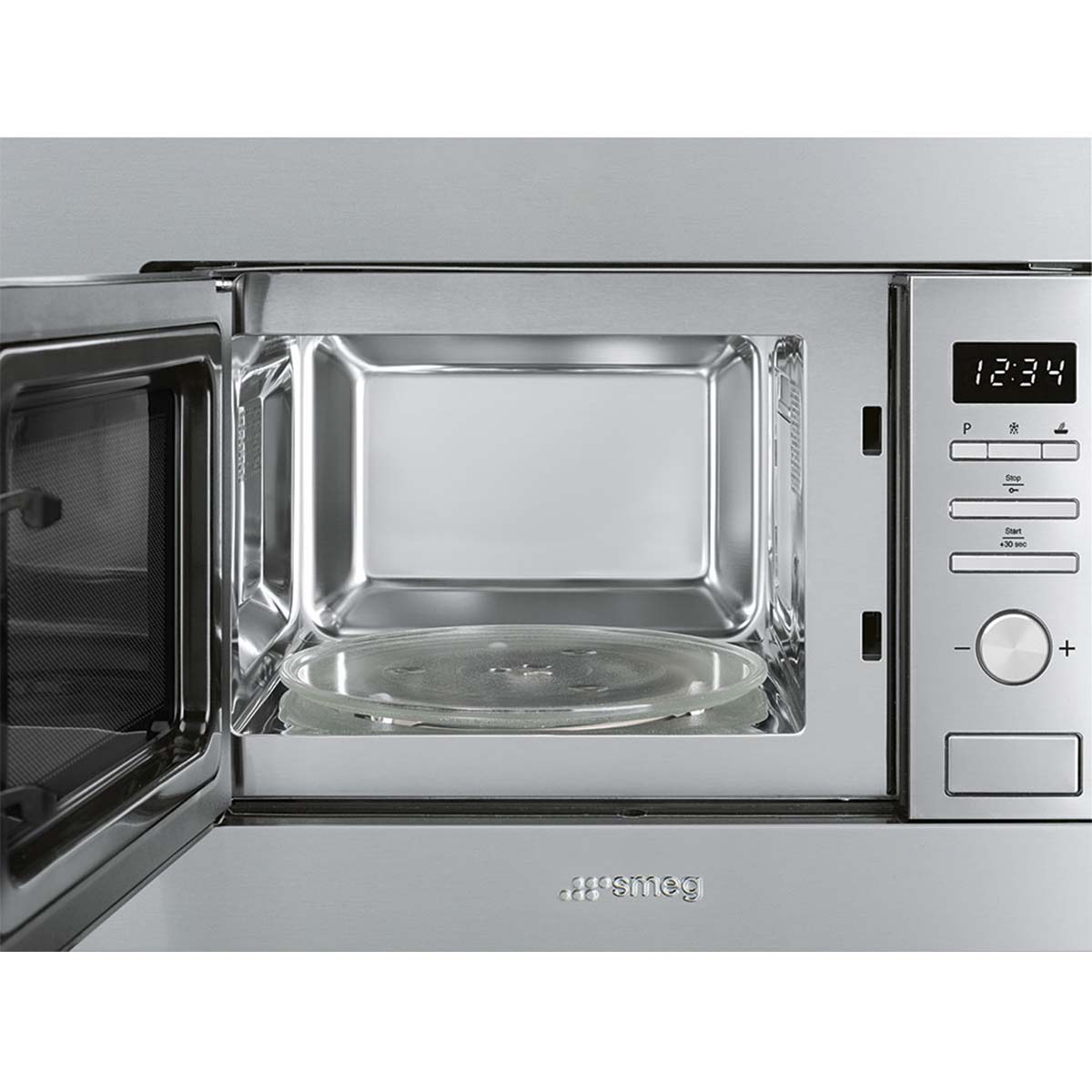 Microonde da incasso Smeg FMI020X inox satinato 1000W
