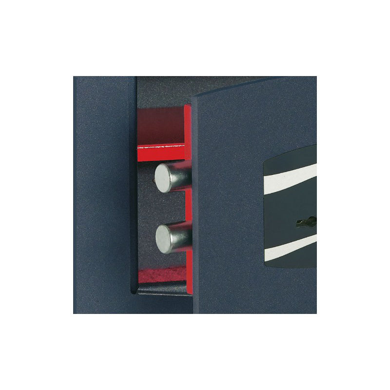 Cassaforte a muro Stark 801P con chiusura a chiave 31x21x19,5 cm