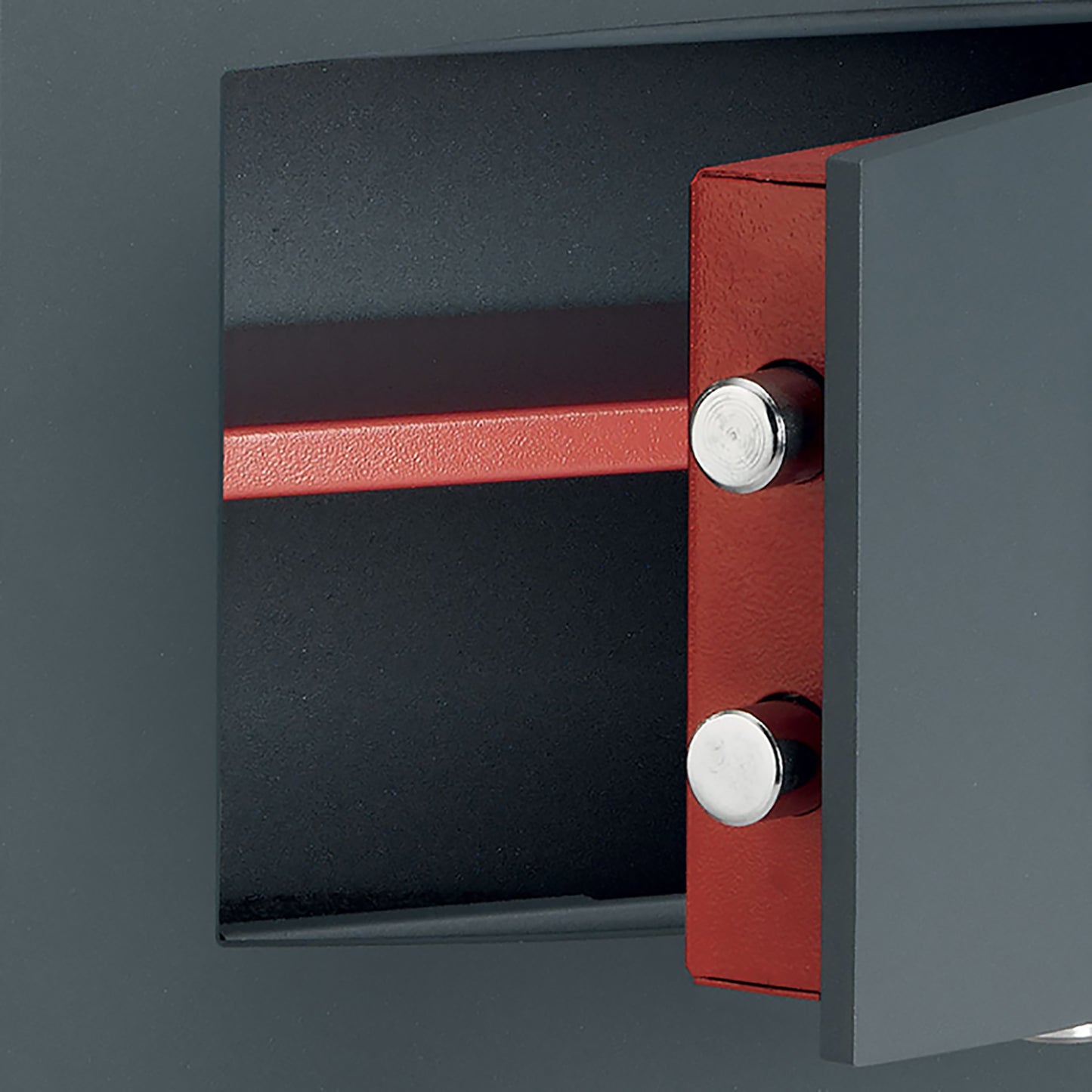Cassaforte a muro con serratura elettronica 210x310x195 mm porta 8 mm in acciaio