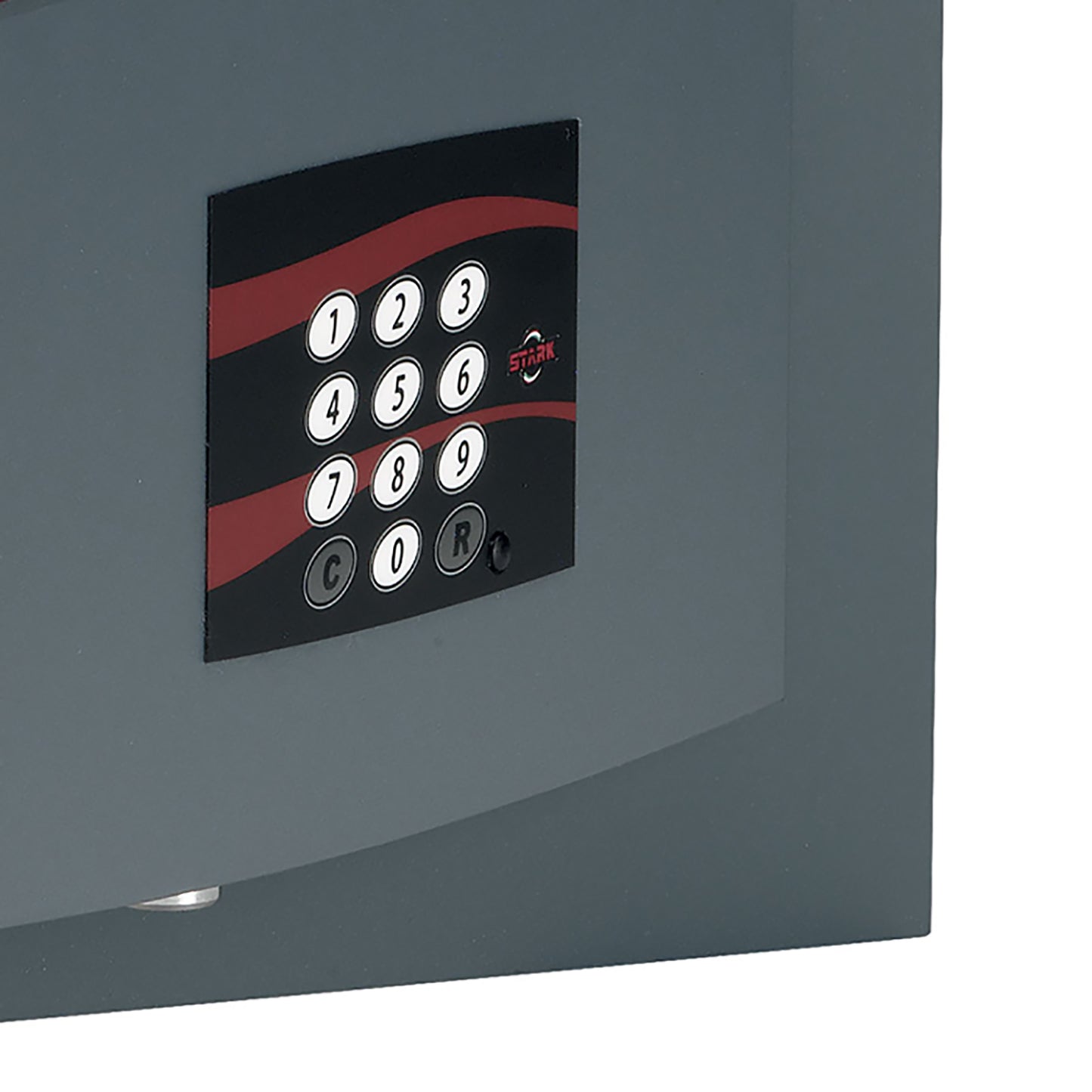 Cassaforte a muro con serratura elettronica 210x310x195 mm porta 8 mm in acciaio