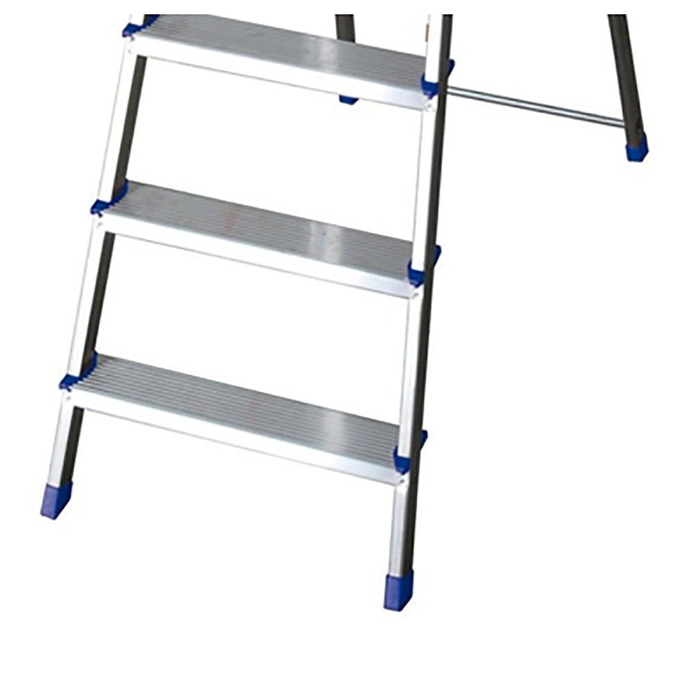 Scala domestica in alluminio 6 gradini 188 cm blu Facal K100