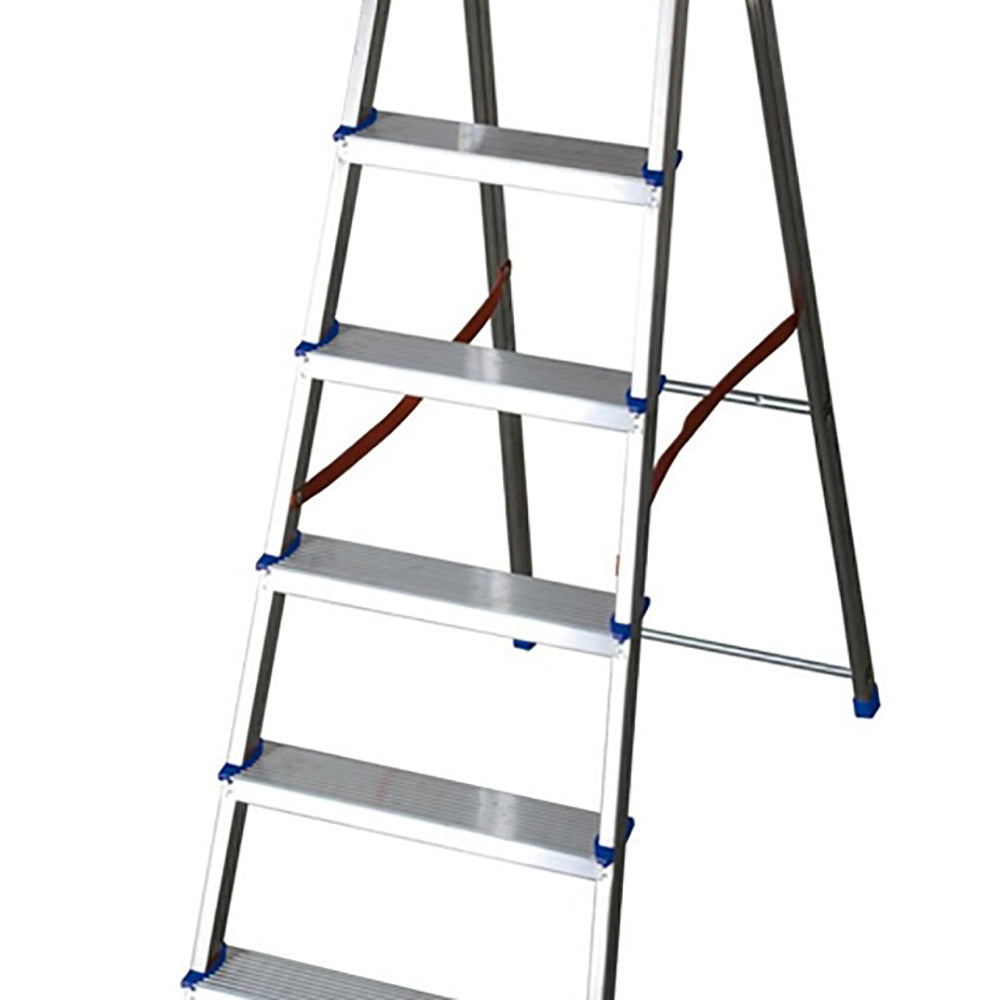 Scala domestica in alluminio 6 gradini 188 cm blu Facal K100