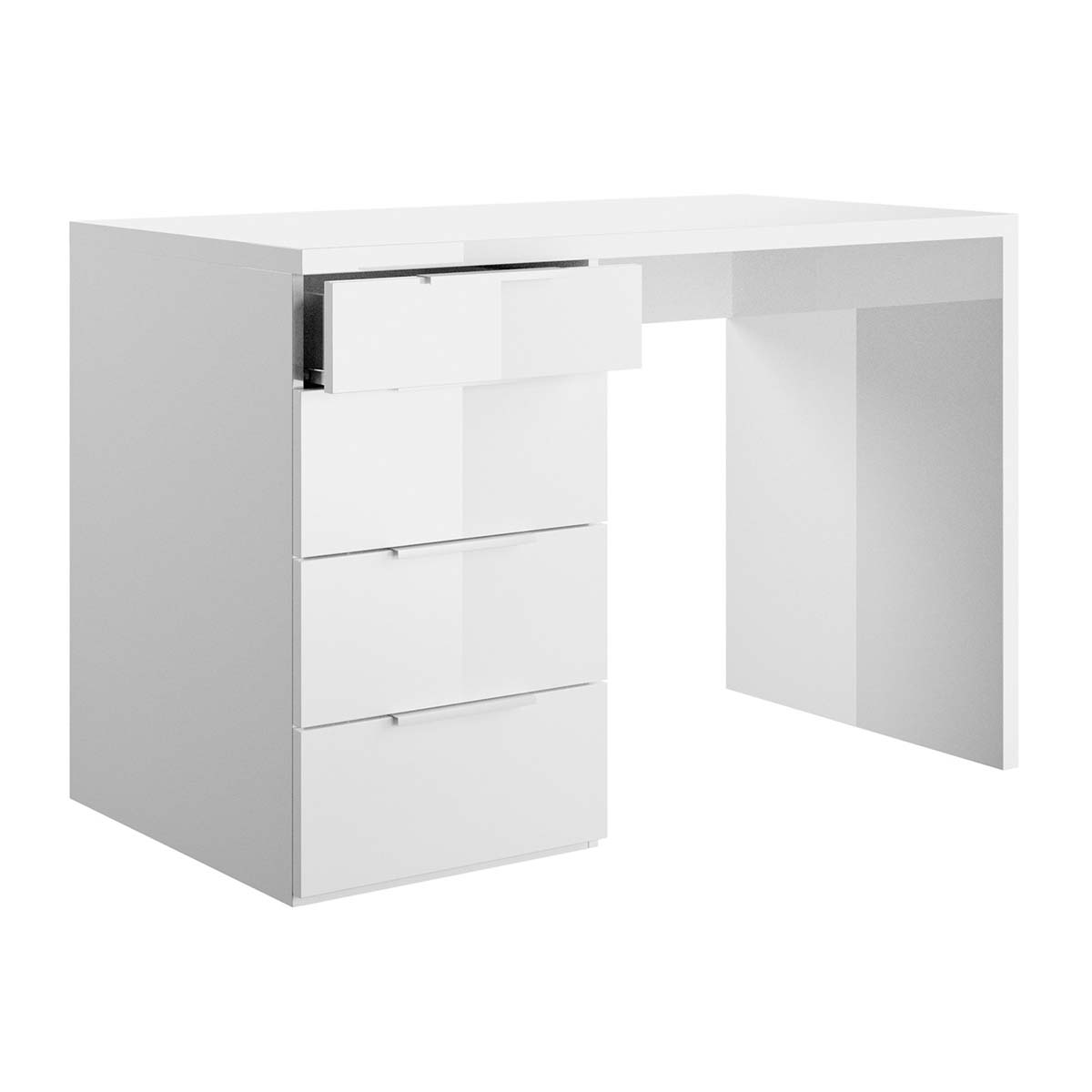Scrivania con 4 cassetti 110x75x59 cm