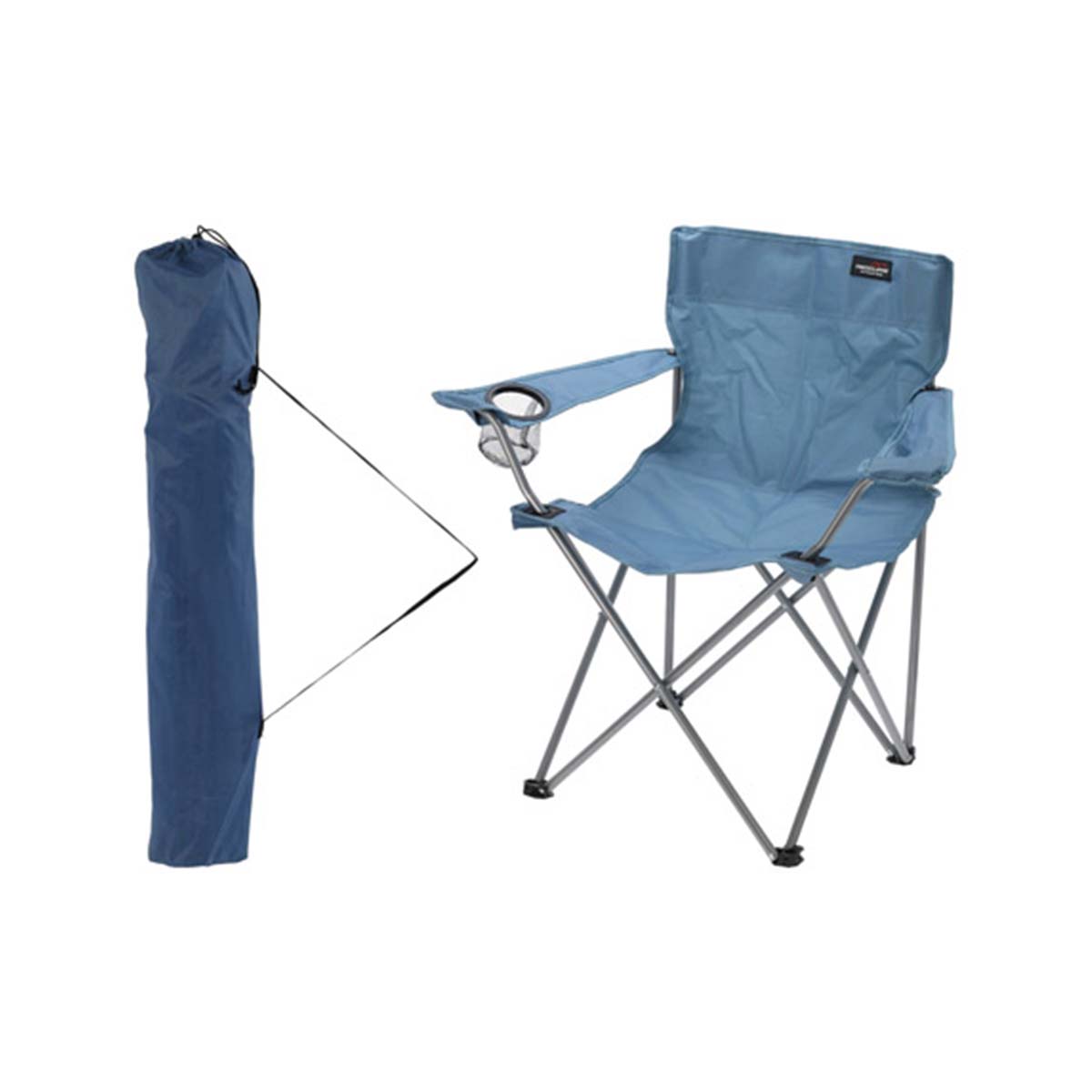 Sedia pieghevole campeggio leggera Redcliffs Blu