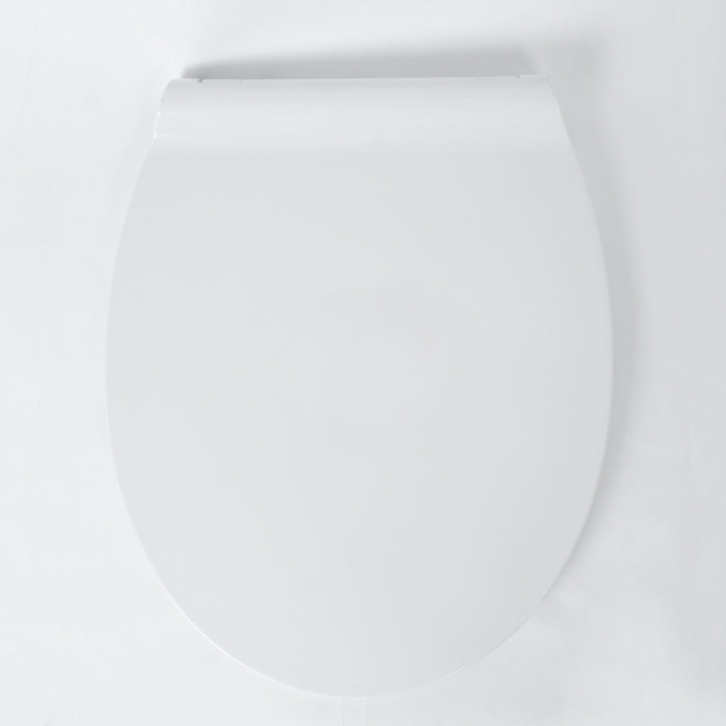 Sedile wc copri water soft close con cerniere bianco 37 x 44 cm