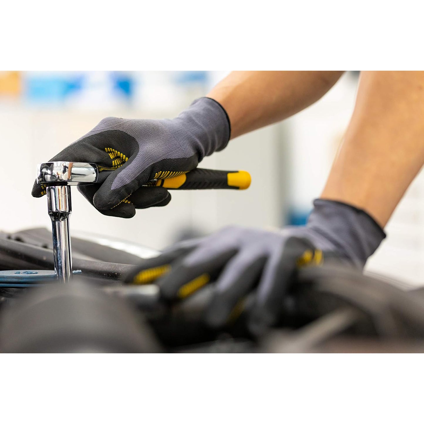 Set 11 pezzi Stanley con cricchetto attacco 1/4" e chiavi a bussola