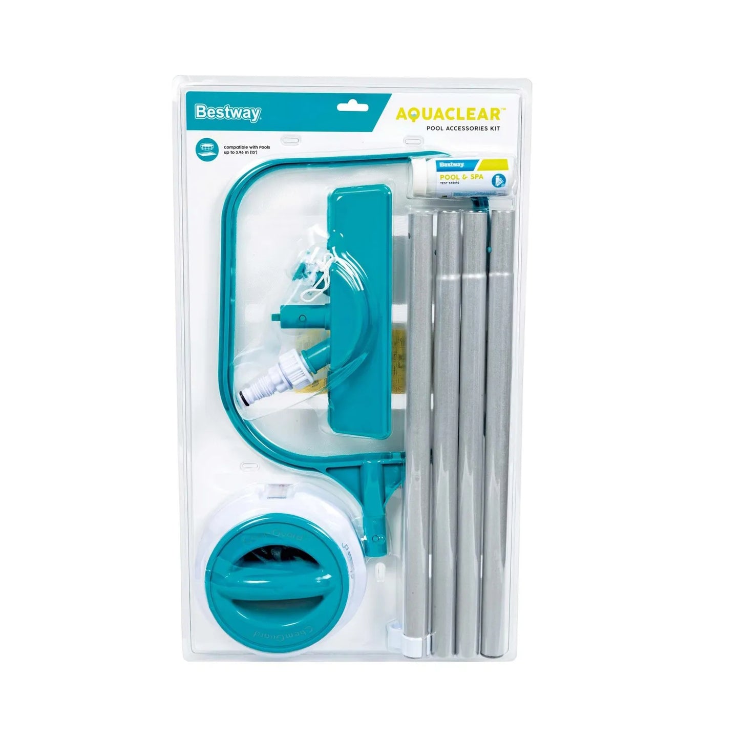 Set accessori pulizia Bestway per piscina fino a 3,96 mt