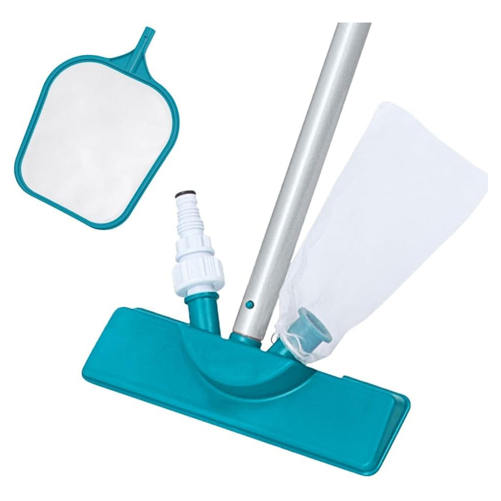 Set accessori pulizia Bestway per piscina fino a 3,96 mt