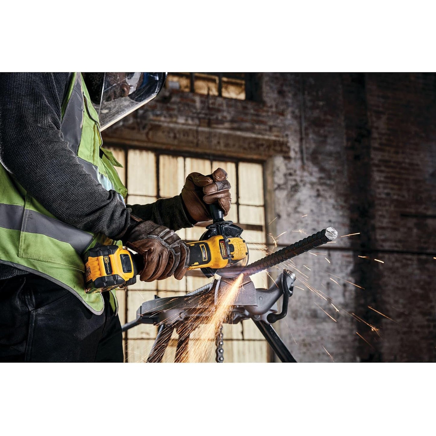Smerigliatrice angolare brushless DeWalt DCG409NT-XJ 18 V d. 125 mm
