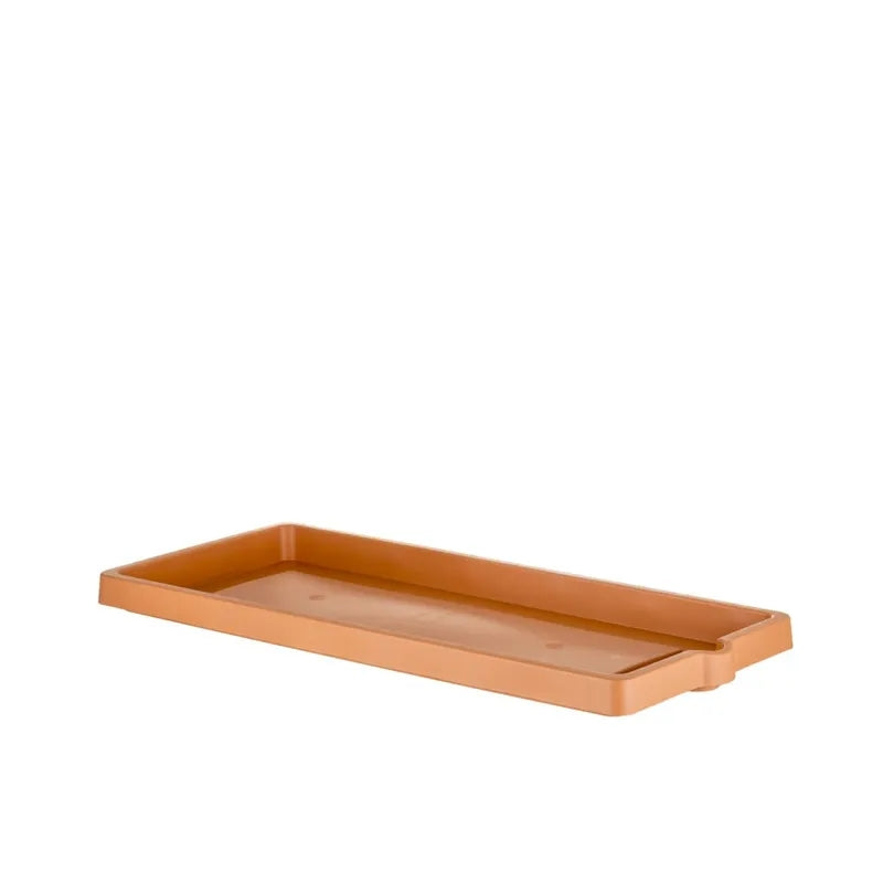 Sottovaso fioriera effetto legno 80 cm
