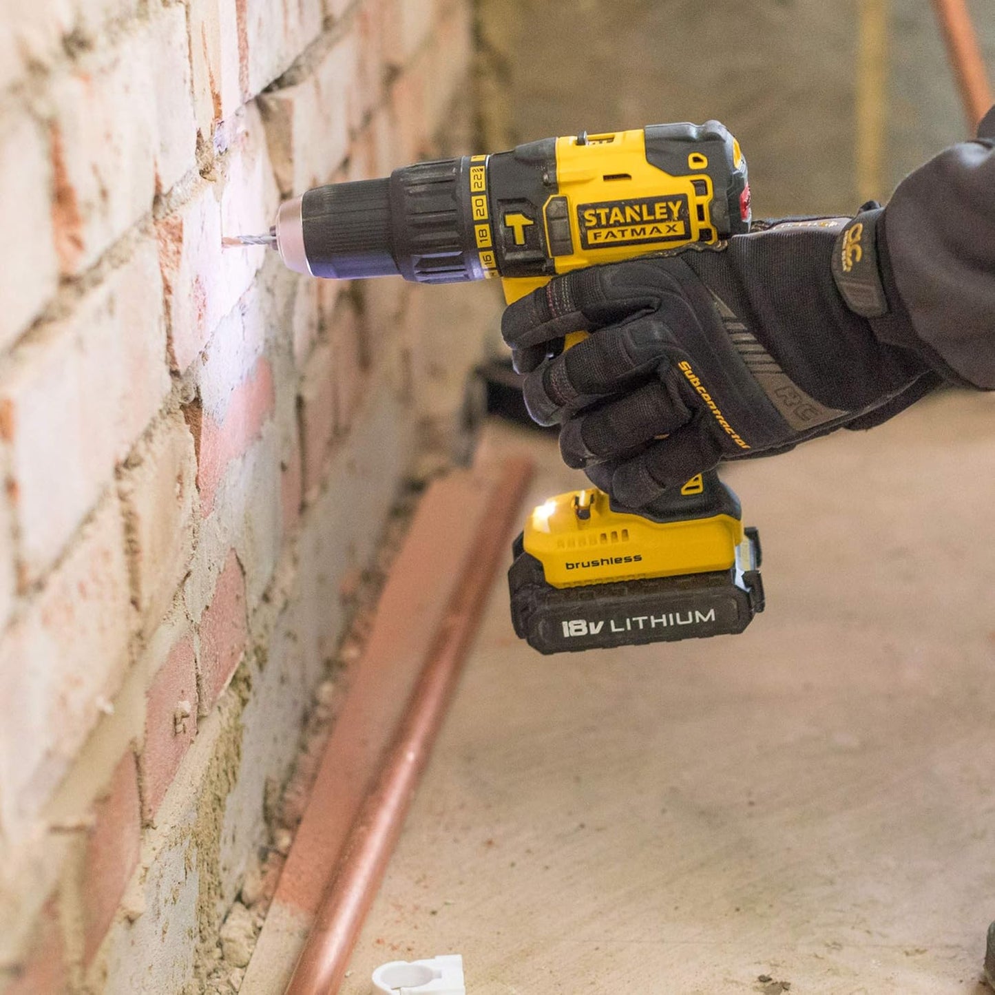 Stanley trapano avvitatore a percussione 18V con valigetta