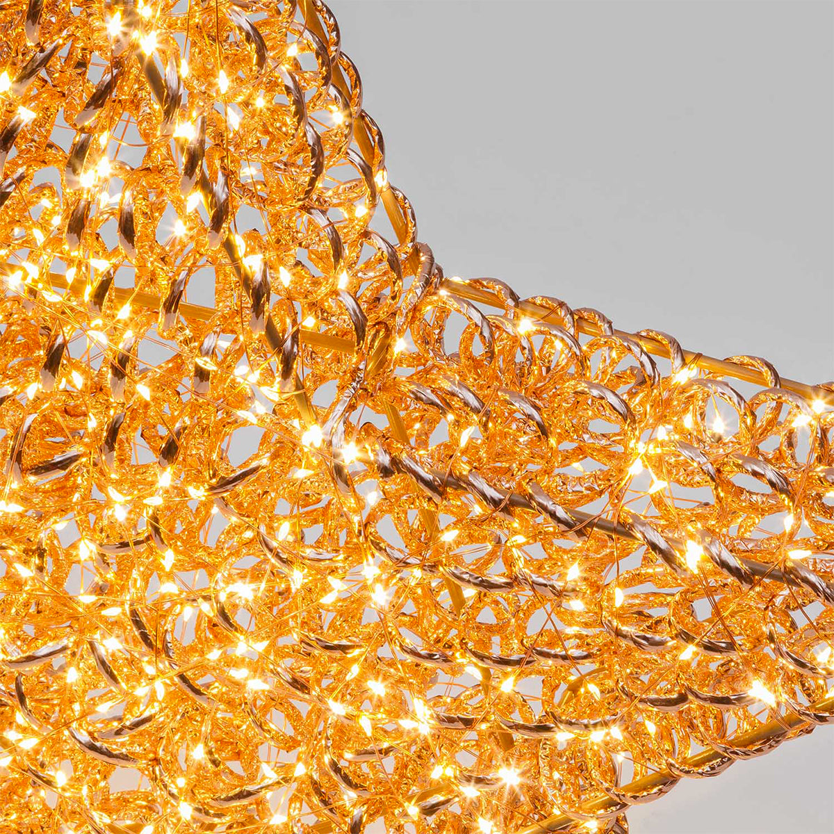 Stella natalizia luminosa 3D da interno ed esterno 58 cm rose gold 720 microLED