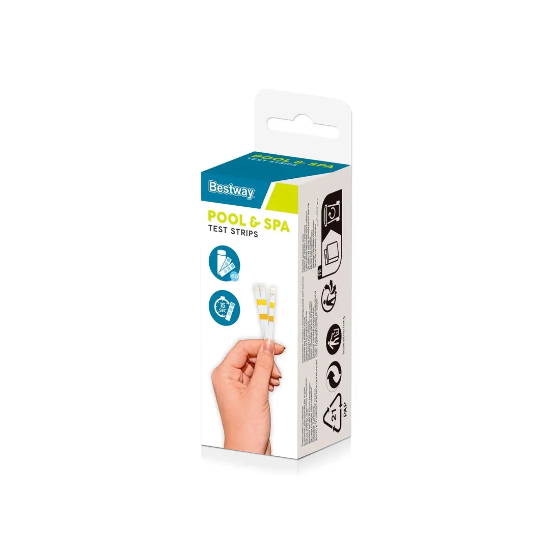 Strisce test chimico per piscine funzione 3 in 1 Bestway 58142 (50 pz)
