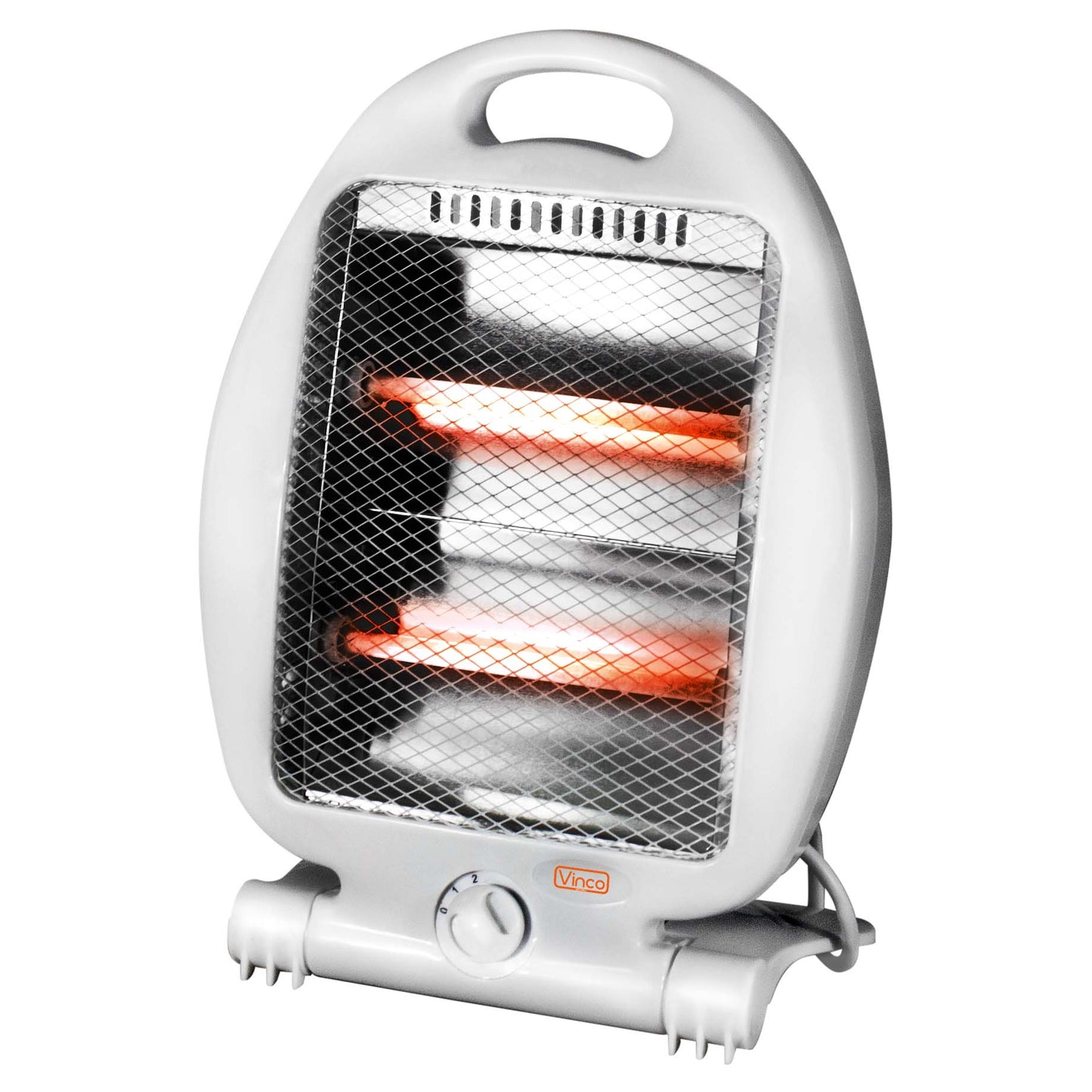 Stufa al quarzo pieghevole 800 W antracite