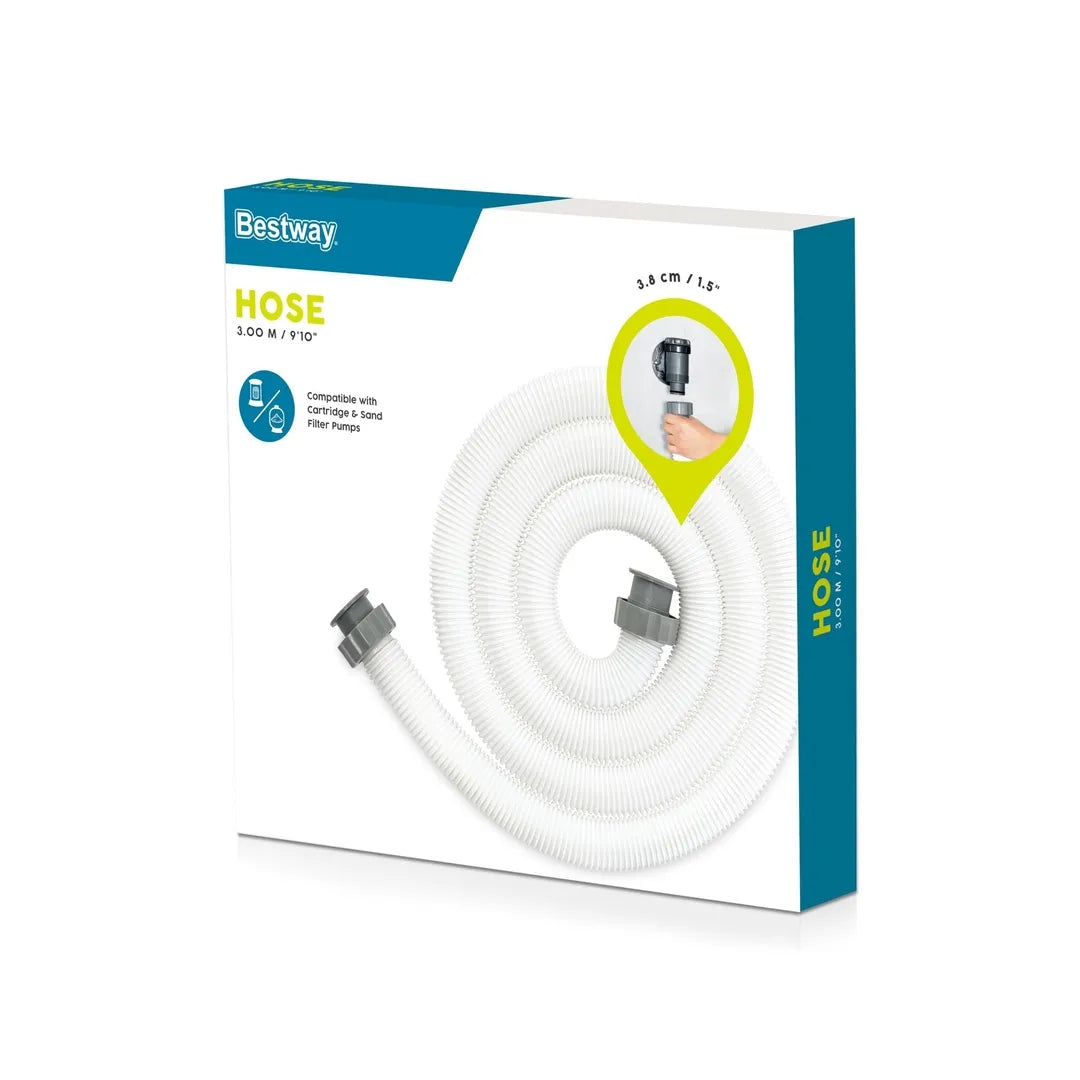 Tubo per pompe e filtri sabbia piscina Bestway da 3 metri Ø 38mm