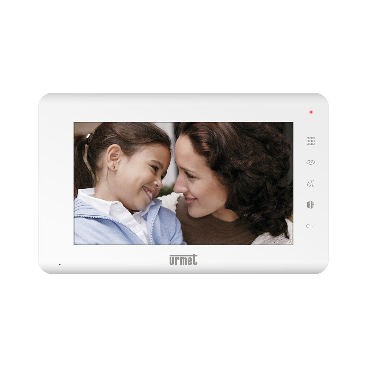 Videocitofono con filo Urmet Kit monofamiliare soft touch 7"