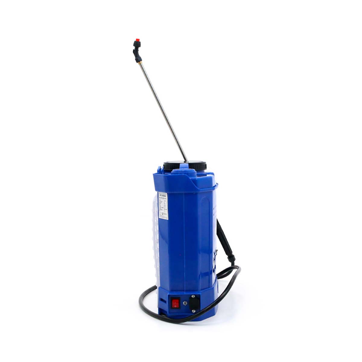 Pompa a spalla a batteria Hyundai 25910 12 V 8 Ah serbatoio 12 litri