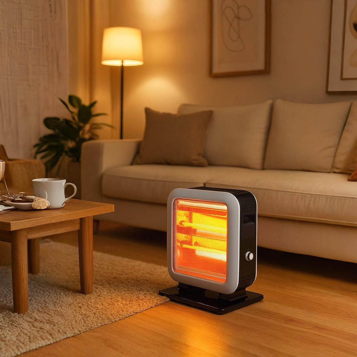 Stufa elettrica al quarzo 1200W Vinco 70158