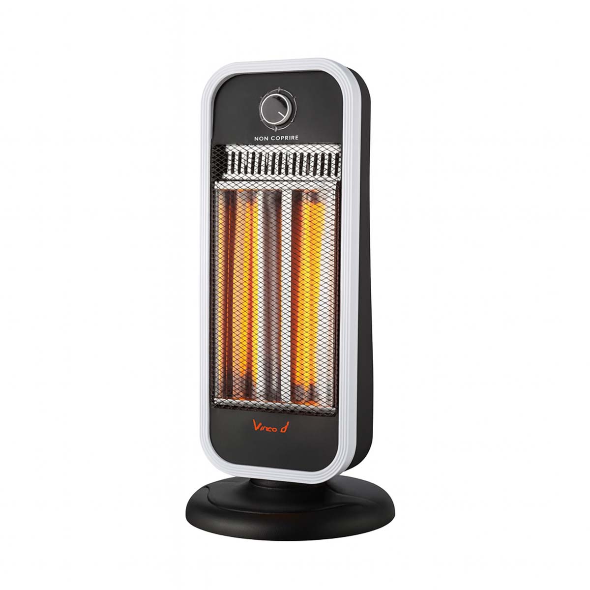 Stufa elettrica in carbonio 900W Vinco 70190