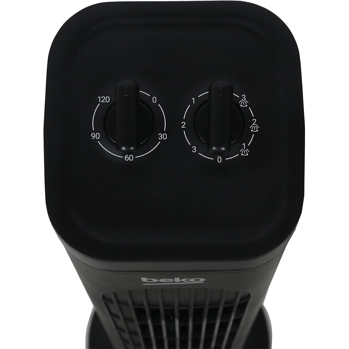 Ventilatore a torre Beko EFW5300B nero oscillante 3 velocità 35W 75cm