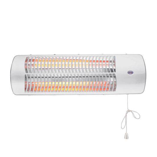 Stufa al quarzo da parete 1200W Zephir HZQ1200W