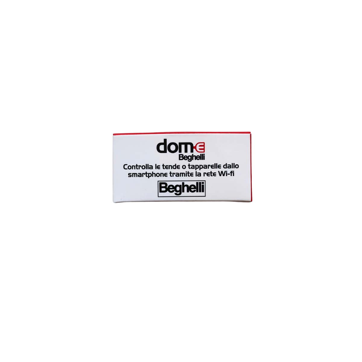 Beghelli Dome 81167 Modulo attuatore Wi-Fi smart per tapparelle e tende compatibile Alexa/Google DIN 3 A IP20