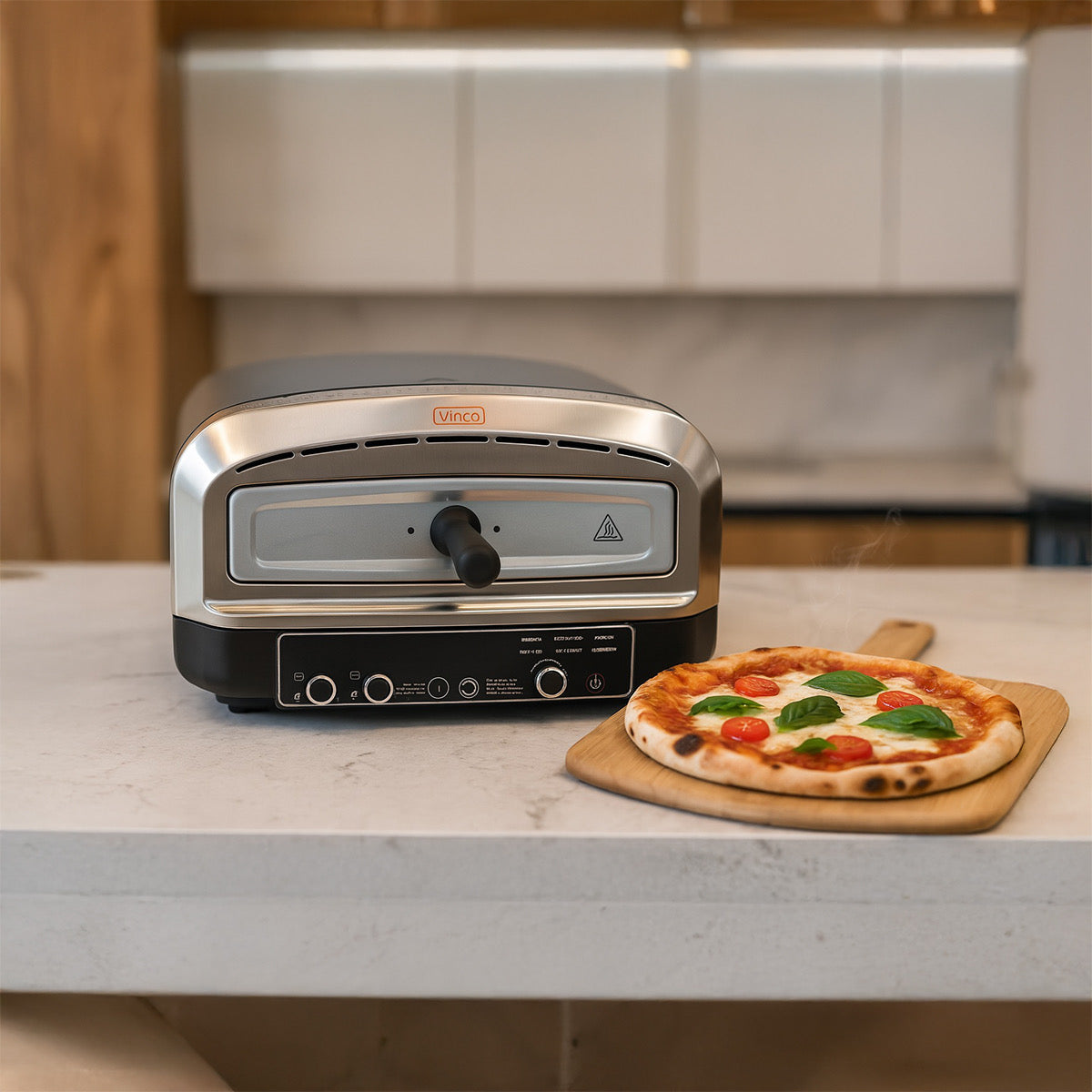 Forno elettrico professionale per pizza 2200 W d. 37 cm 6 programmi