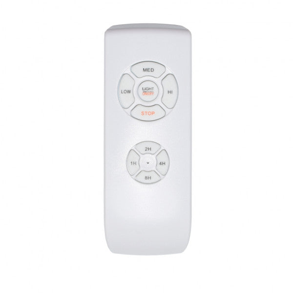 Ventilatore da soffitto con luce e telecomando 55W diametro 120 cm