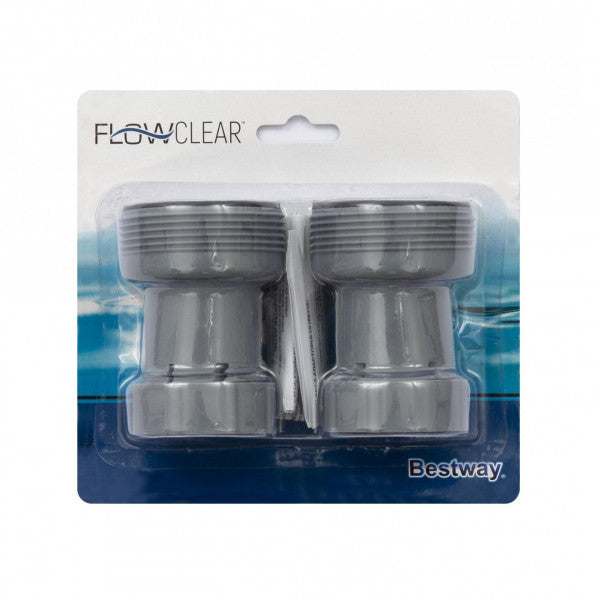 Adattatore per tubi piscina da 38 mm a 32 mm Bestway 58236