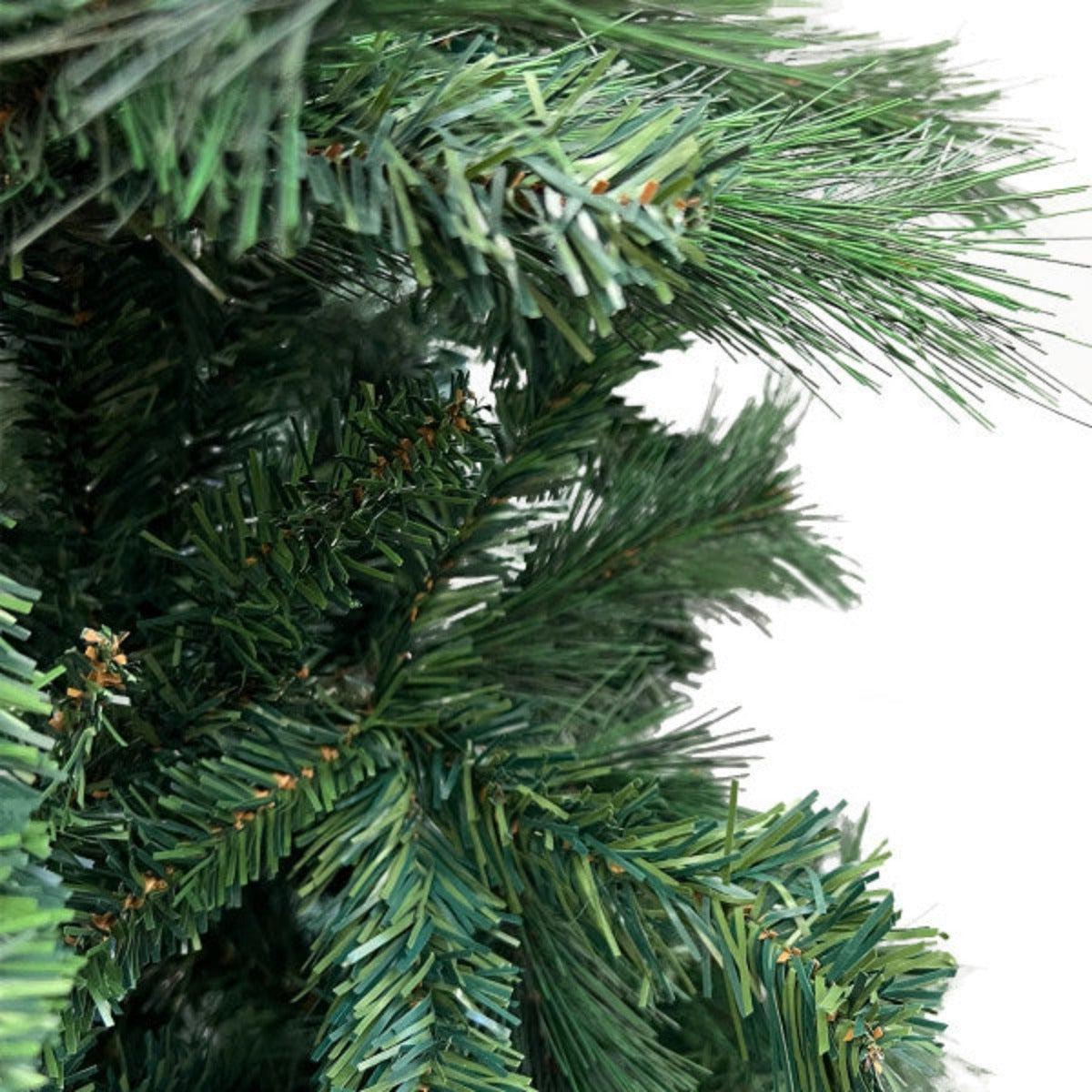 Albero di Natale verde effetto pino Nevada