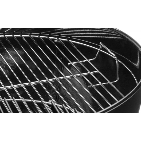 Barbecue a carbonella Weber Kettle 57 cm nero E-5730 con piastra 14201053