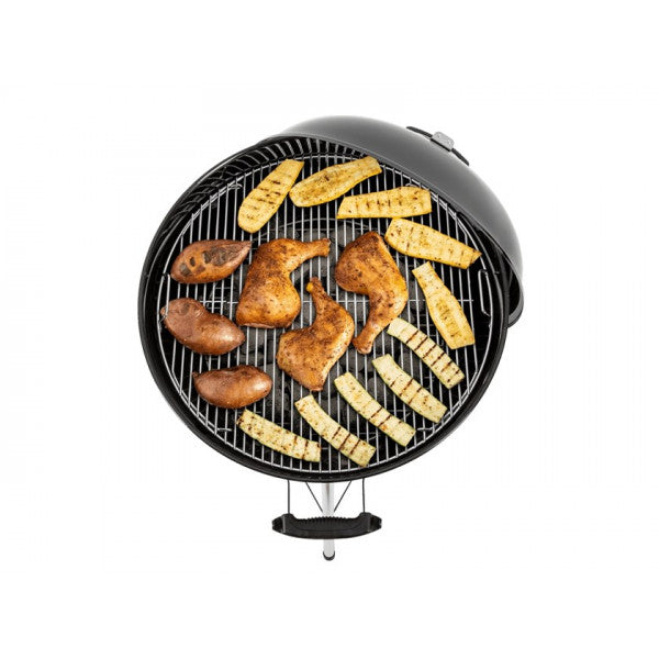 Barbecue a carbonella Weber Kettle 57 cm nero E-5730 con piastra 14201053