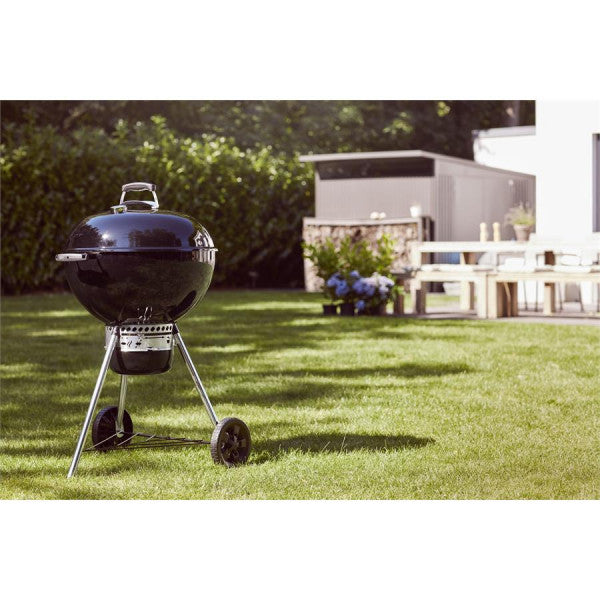 Barbecue a carbonella Weber Kettle 57 cm nero E-5730 con piastra 14201053