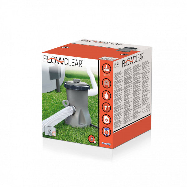 Pompa di filtraggio per piscine Bestway 58381 Flowclear 1.249 lt/h