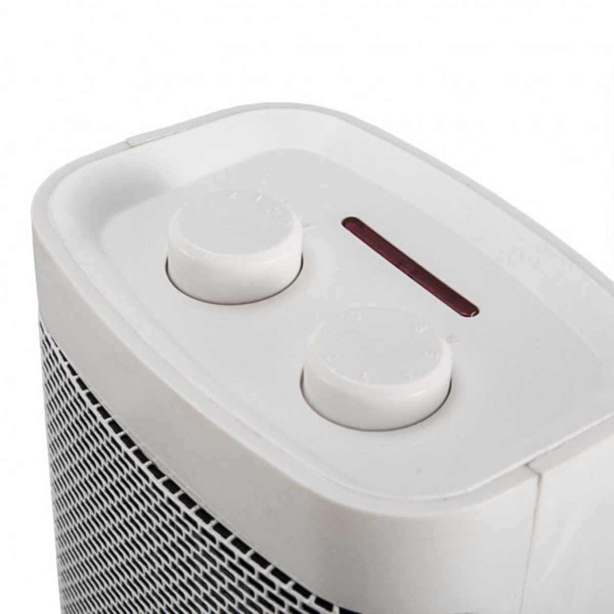 Stufa elettrica portatile Leon 750 1500 W funzione caldo freddo bianco